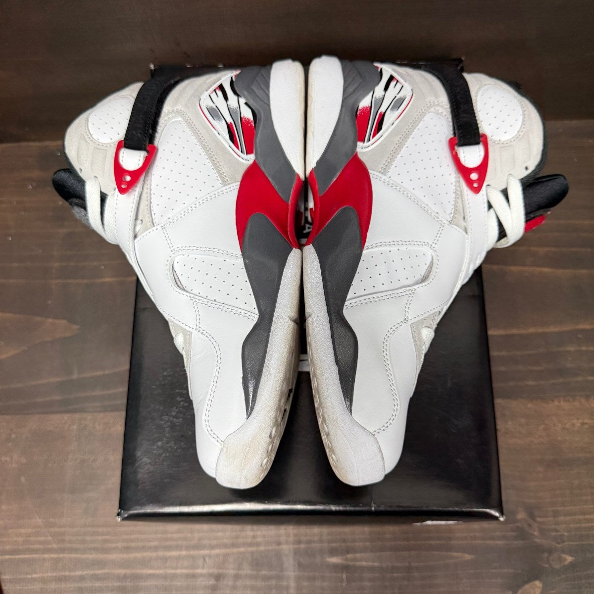 Jordan 8 Retro White True Red (2025) - Image 3