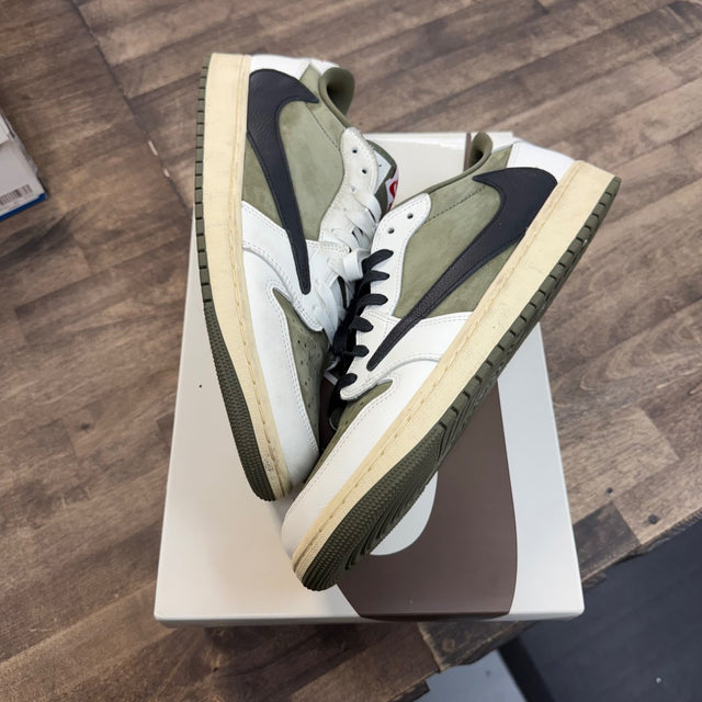 Jordan 1 Retro Low OG SP Travis Scott Medium Olive - Image 1