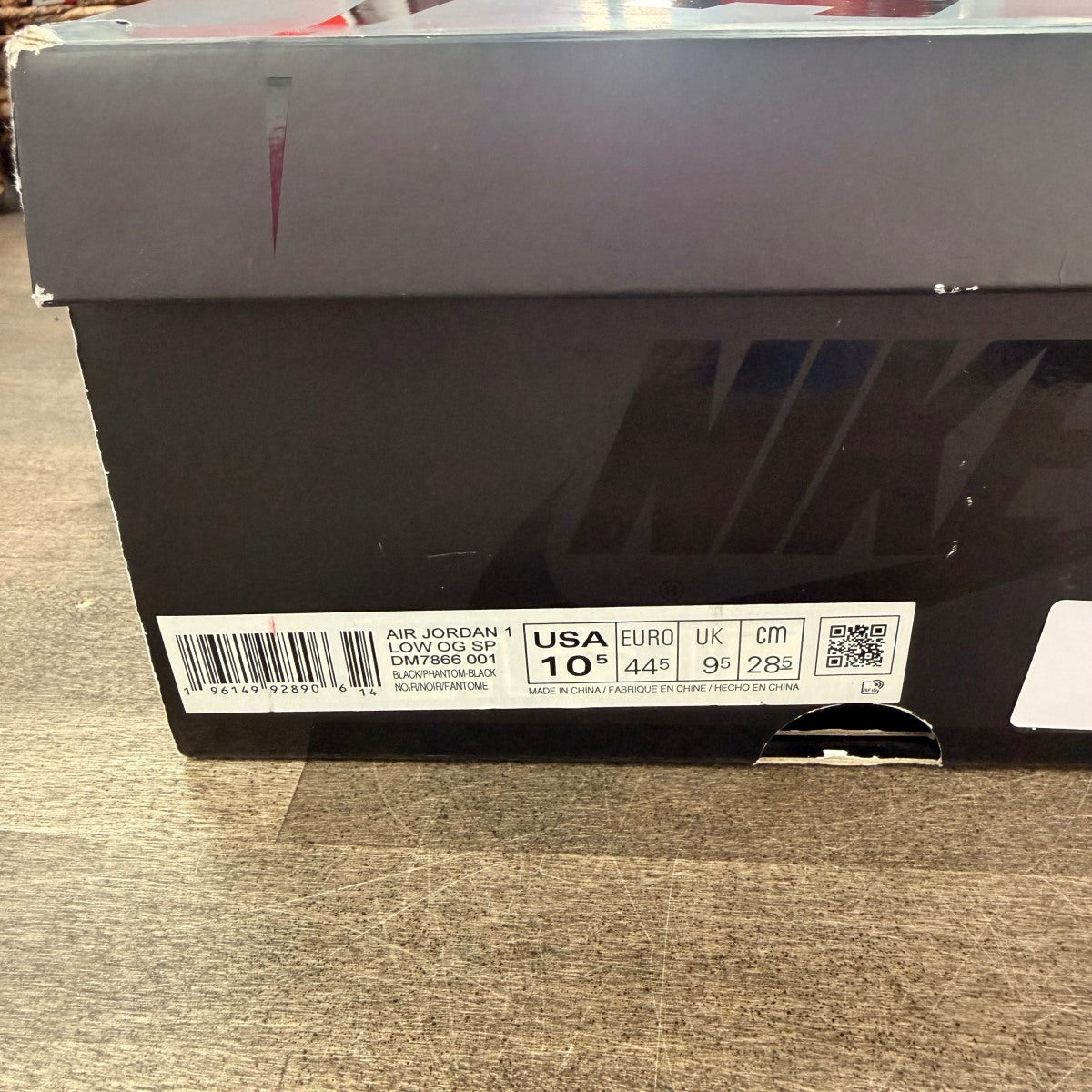 Jordan 1 Retro Low OG SP Travis Scott Black Phantom - Image 6
