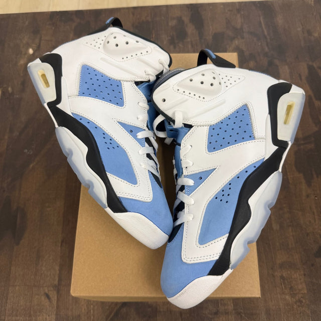 Jordan 6 Retro UNC White Size 10.5 (Pre-Owned) - Image 1