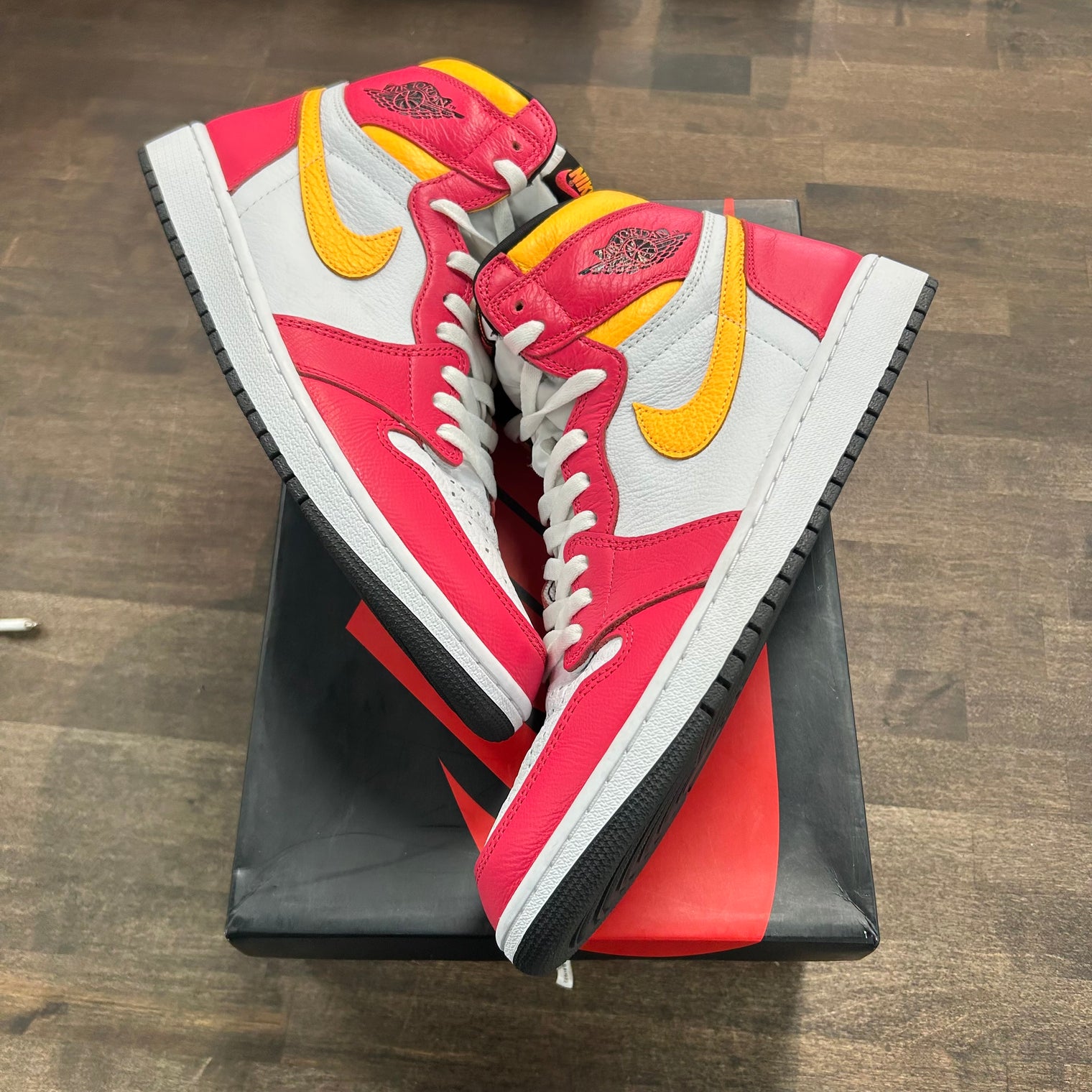 Fusion Red Jordan 1 High (USED)