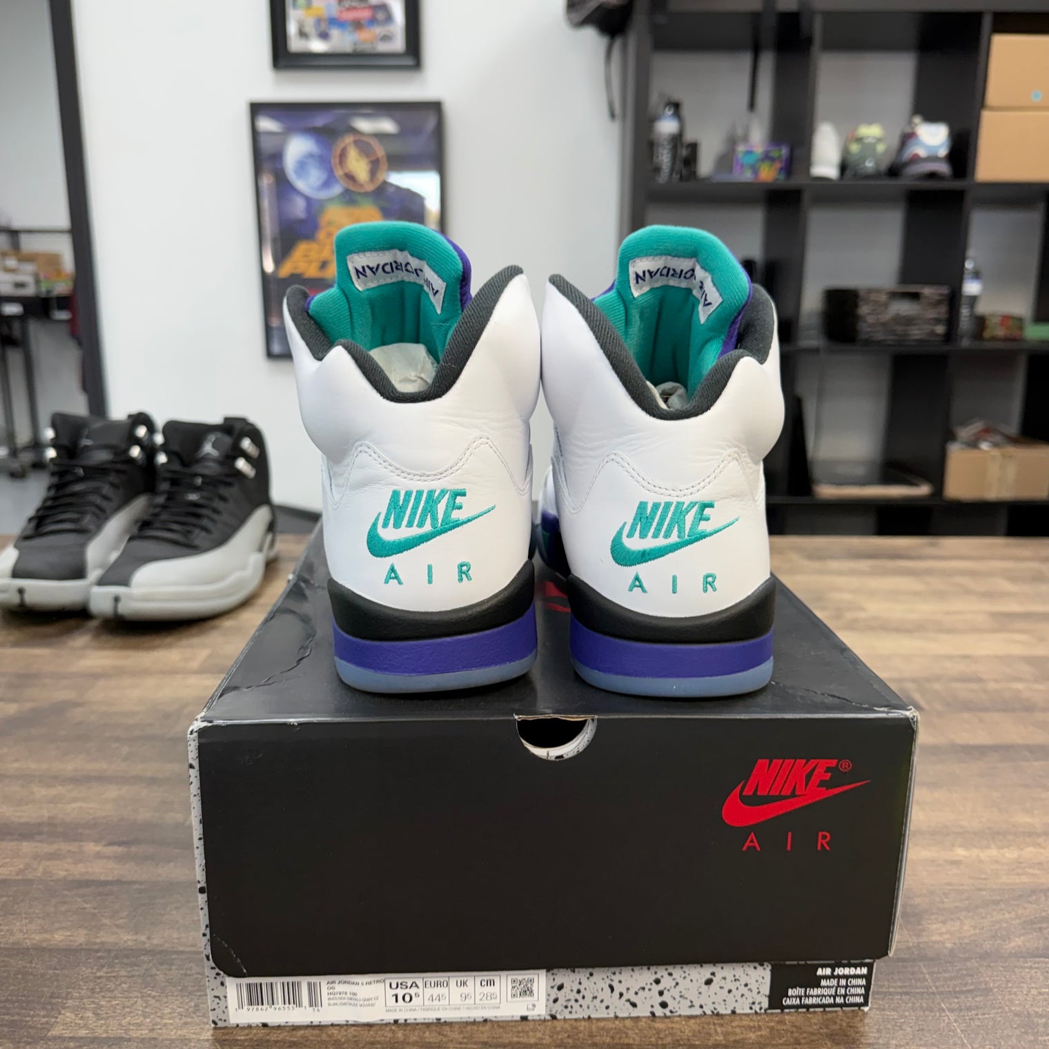 Grape Jordan 5 (2025) (USED)
