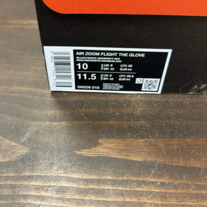 Nike Air Zoom Flight The Glove Black White OG (2026) Size 10 (Pre-Owned) - aux