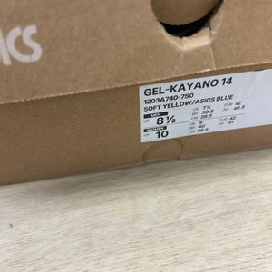ASICS Gel-Kayano 14 Soft Yellow Asics Blue - Image 6