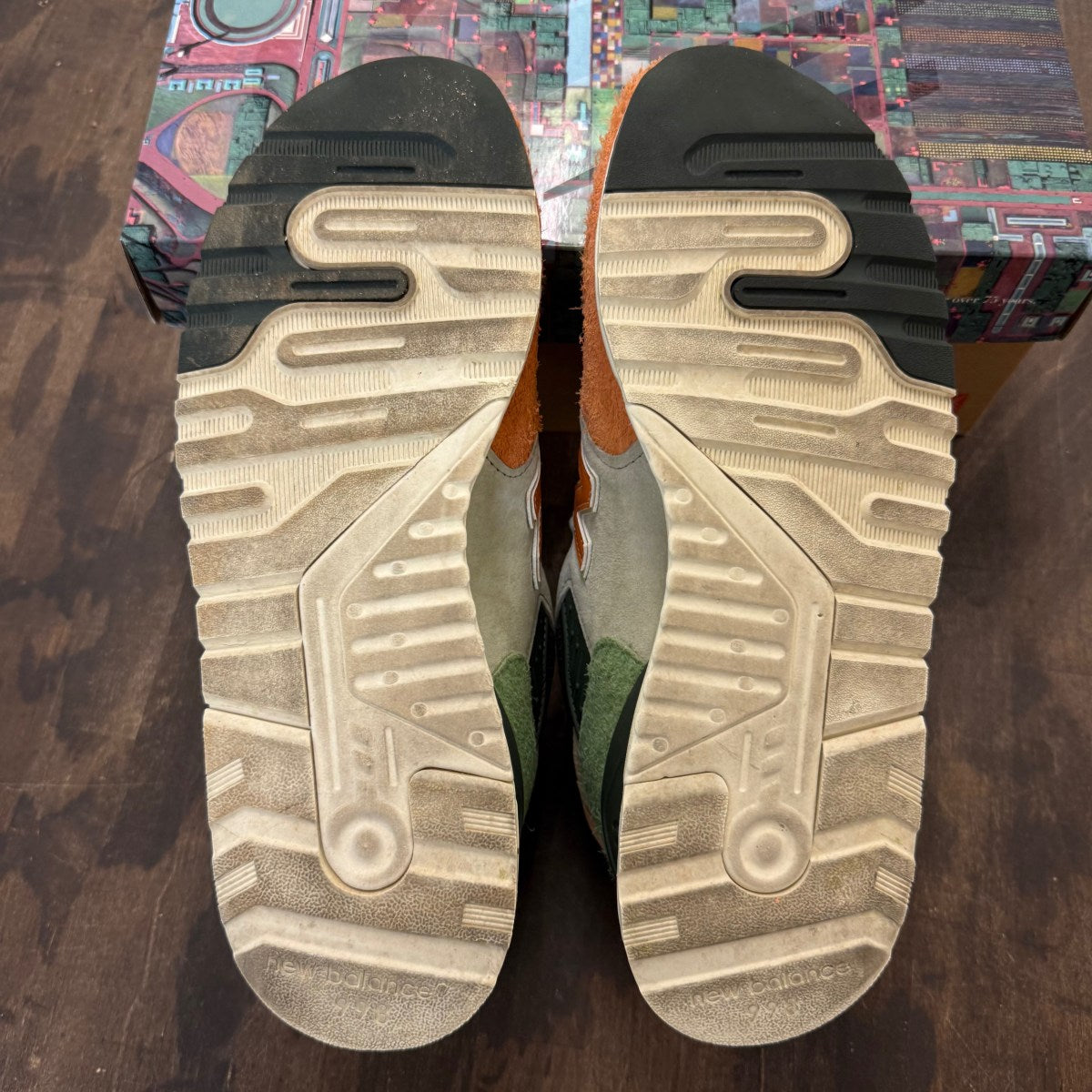 New Balance 998 Ronnie Fieg & Frank Lloyd Wright Foundation Broadacre City Aloe Wash - Image 6