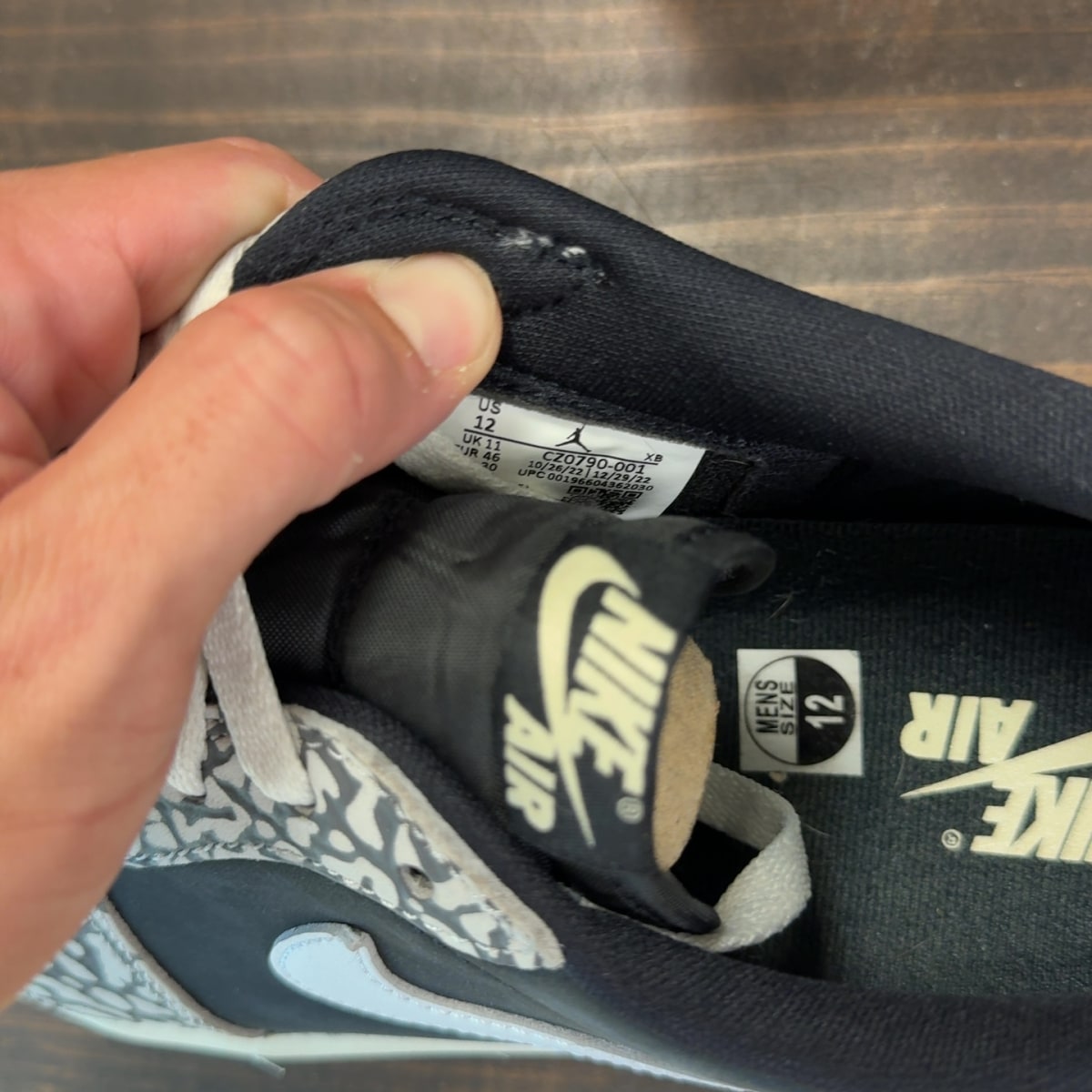Jordan 1 Retro Low OG Black Cement - Image 7