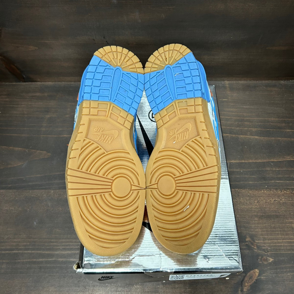 Nike Air Rubber Dunk Off-White UNC - Image 6