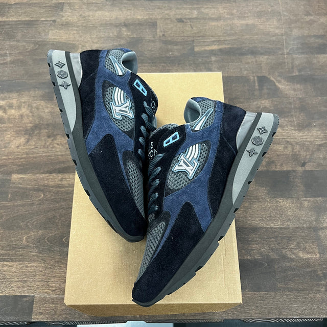 Louis Vuitton Runner Runaway Navy Shoe (USED ,no box)