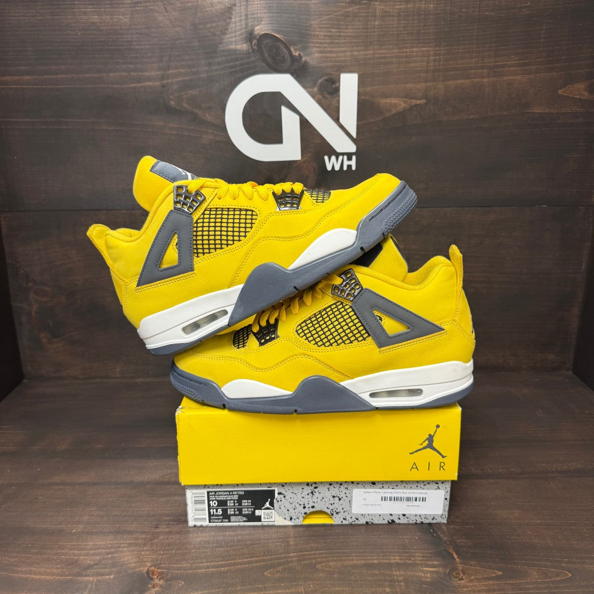 Jordan 4 Retro Lightning (2021) - Image 1