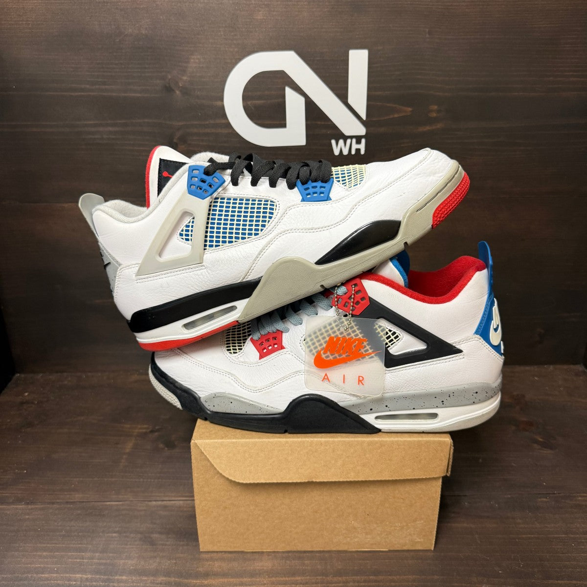 Jordan 4 Retro What The Size 15 (Pre-Owned) - Image 1