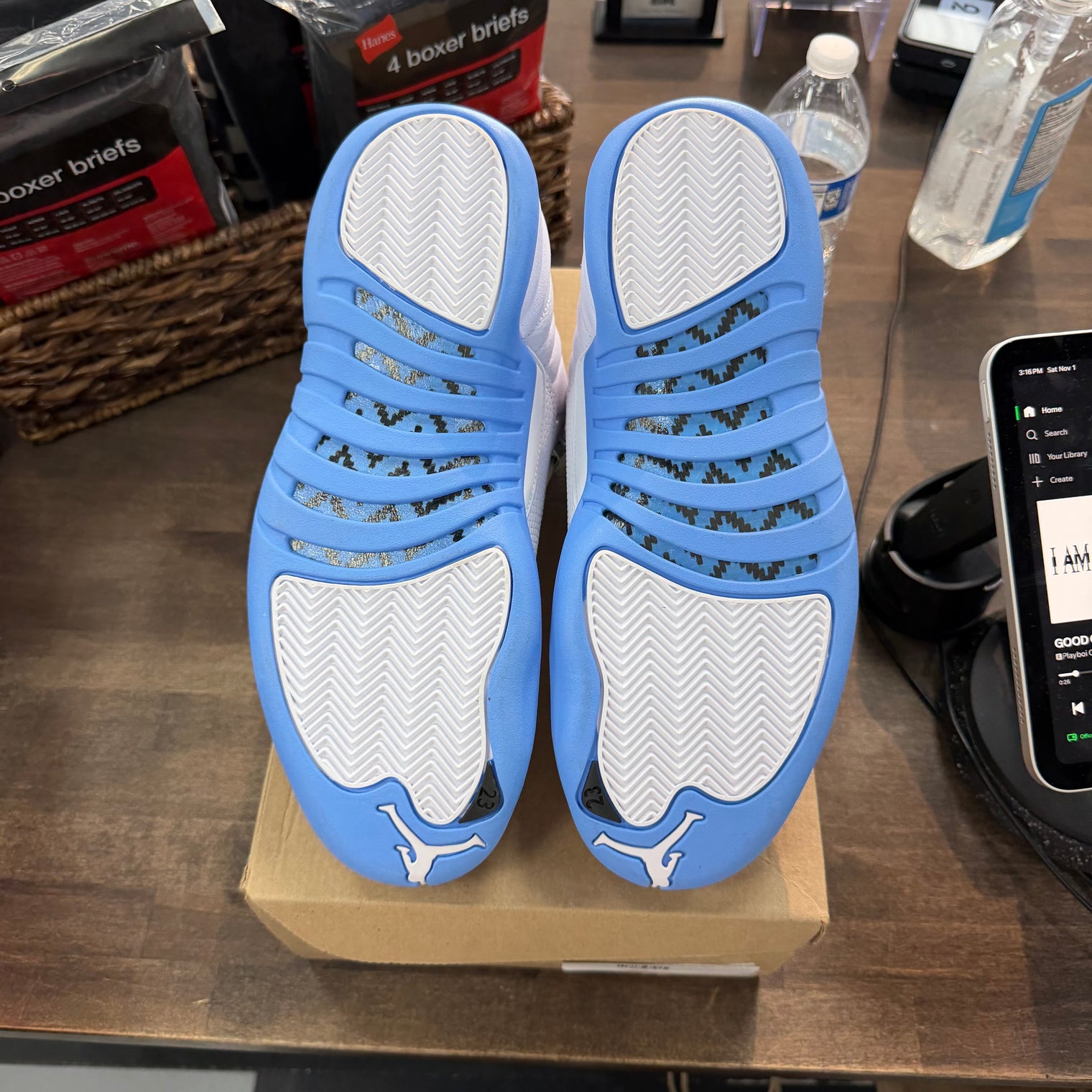 Melo Jordan 12 Retro (Lightly Worn, No Box)