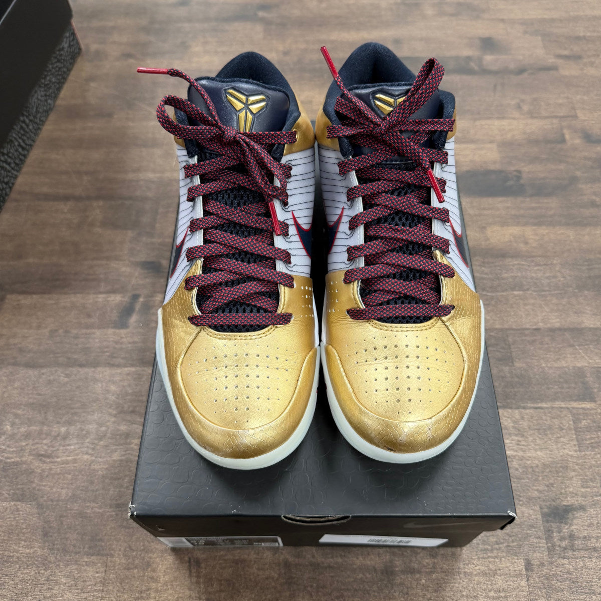 Nike Kobe 4 Protro Gold Medal (2024) Size 8.5 (Moderately Worn Pre-Owned)