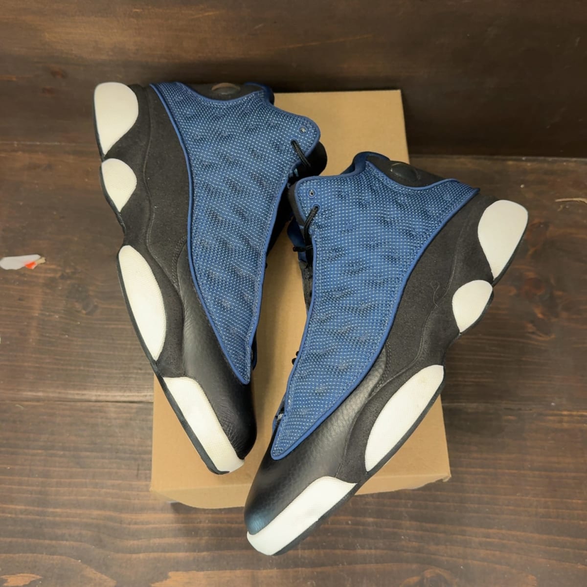 Jordan 13 Retro Brave Blue Size 13 (Pre-Owned) - back