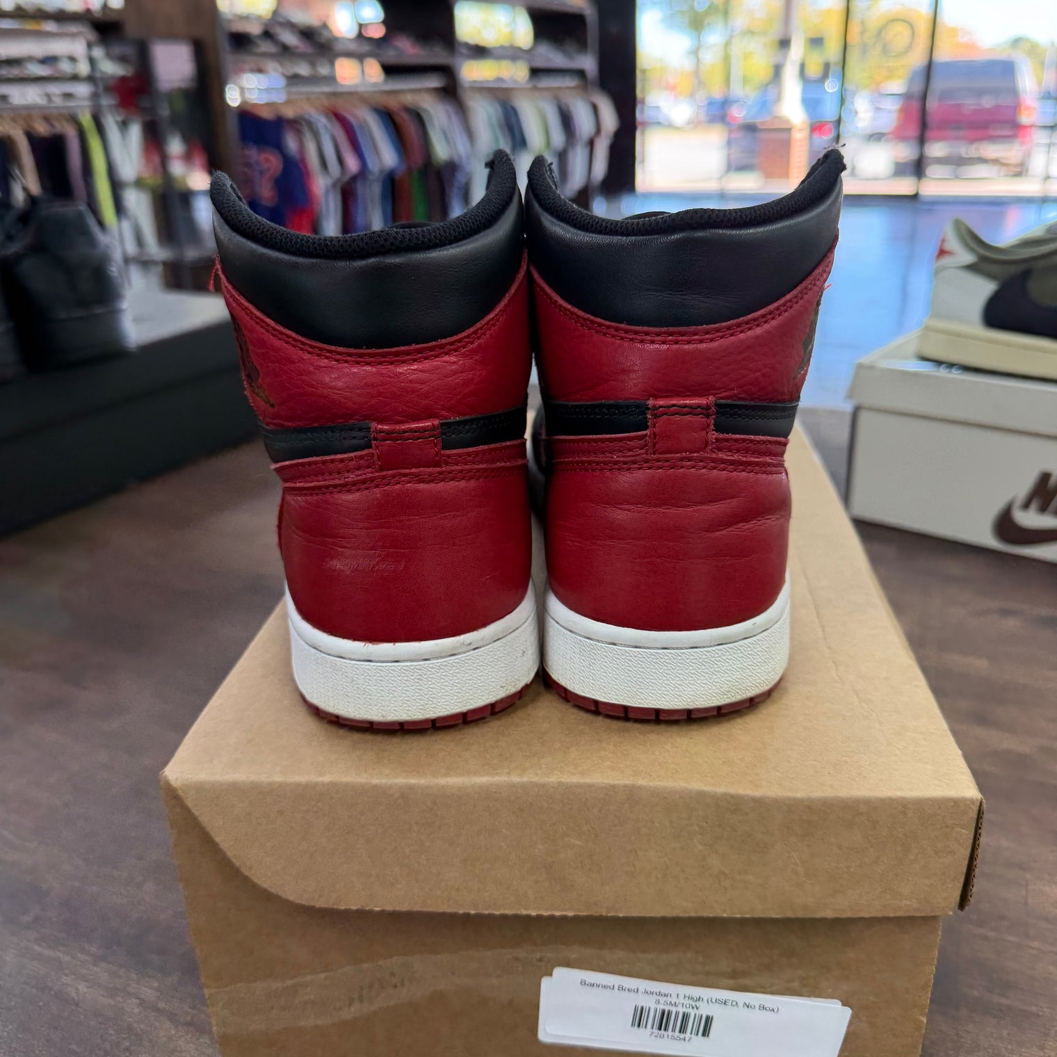 Banned Bred Jordan 1 High (USED, No Box)