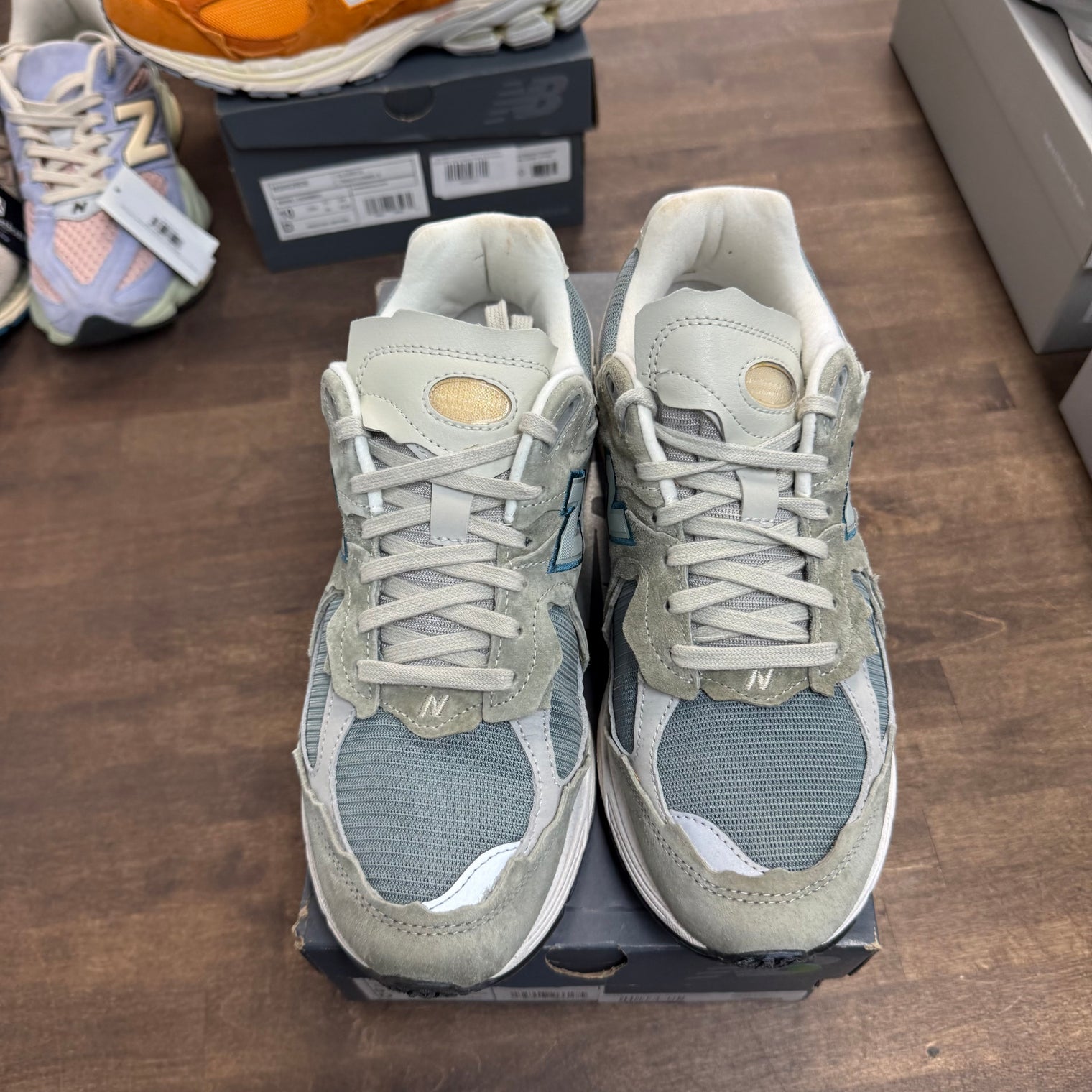 New Balance 2002R Protection Pack Mirage Grey (US 9.5) (USED)