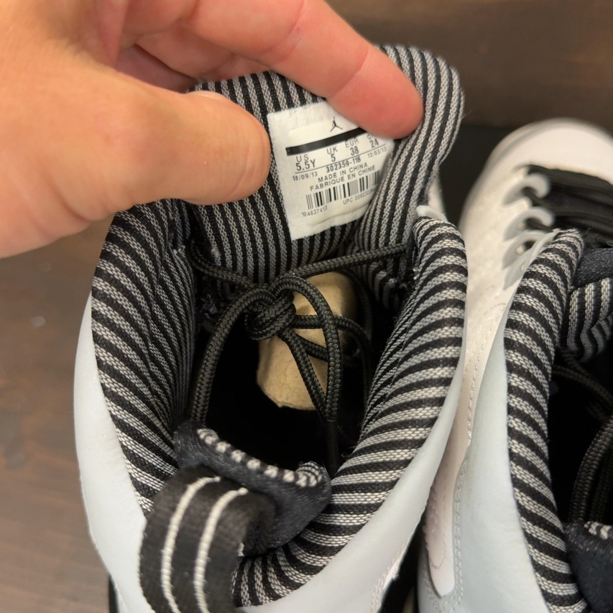Jordan 9 Retro Barons (GS) - Image 7