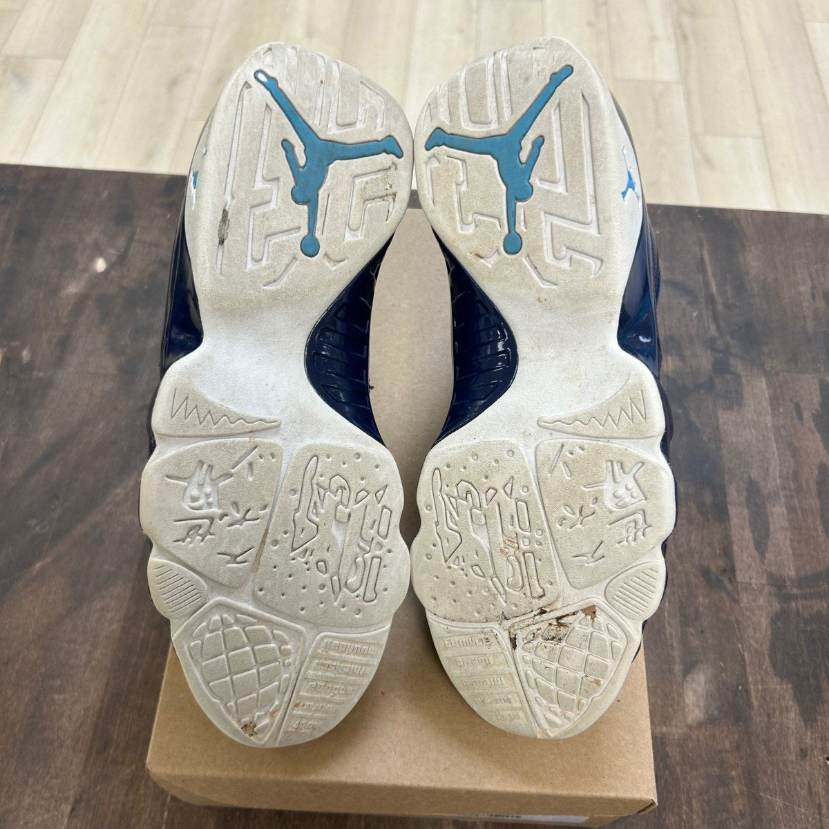 Jordan 9 Retro Pearl Blue Size 10 (Pre-Owned) - Image 5