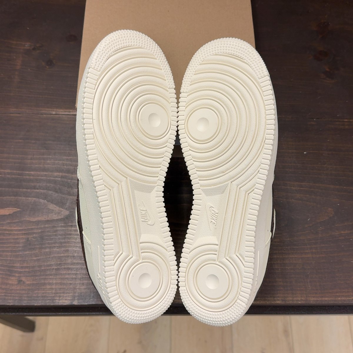 Nike Air Force 1 Low '07 Soft Pearl Brown Croc Size 11.5 - aux