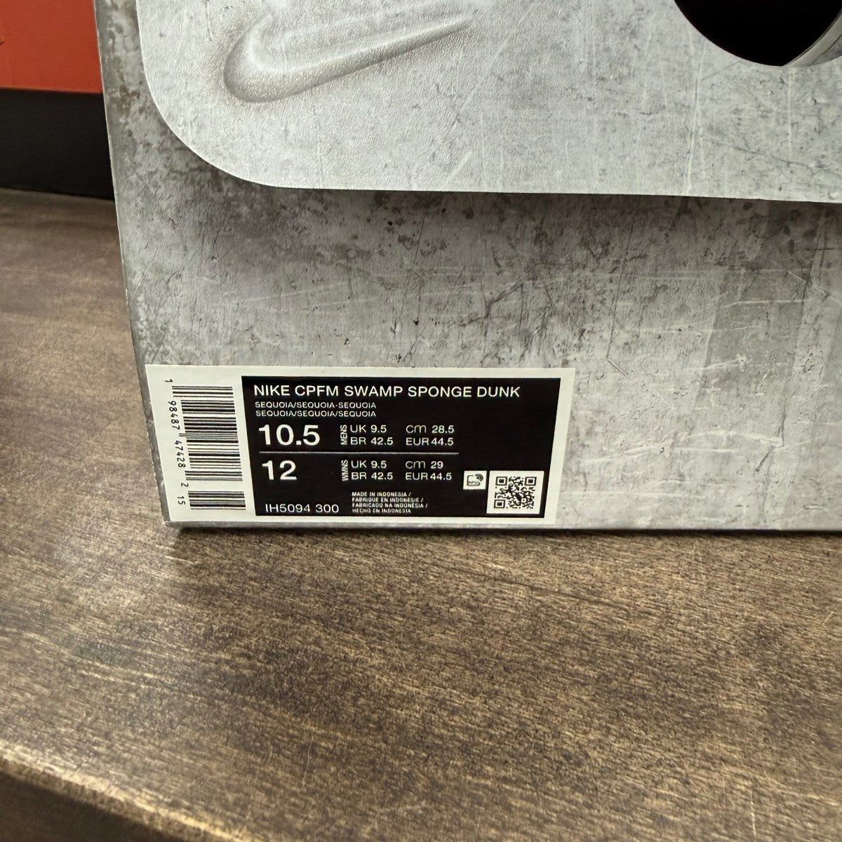 Nike Dunk Low Cactus Plant Flea Market Swamp Sponge Sequoia Size 10.5 (Pre-Owned) - Image 7