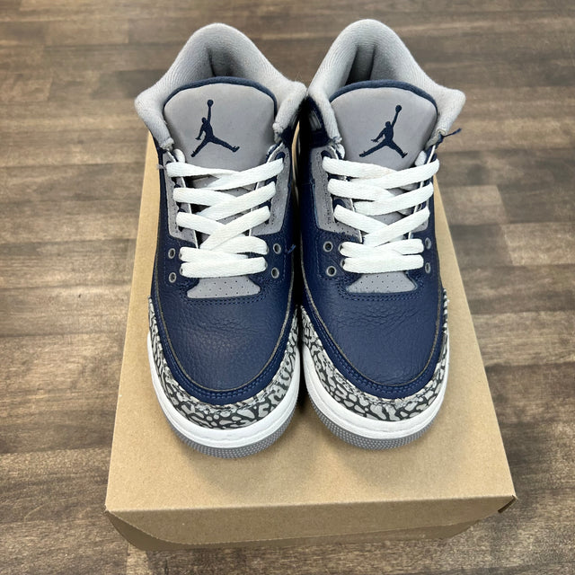 (GS) Georgetown Jordan 3 (USED,No Box)