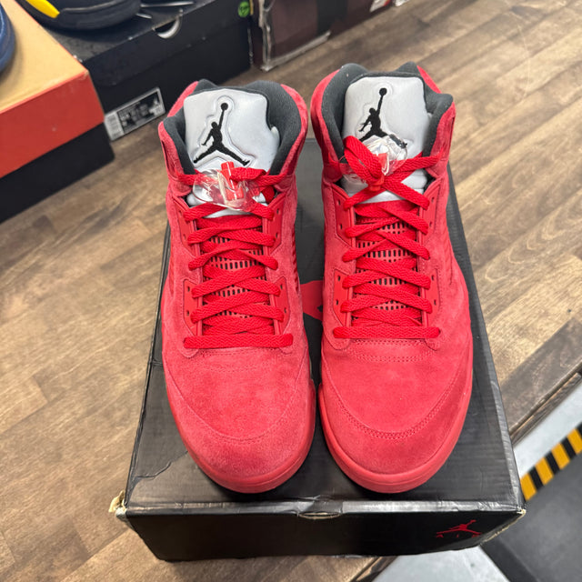 Red Suede Jordan 5 Retro (USED)