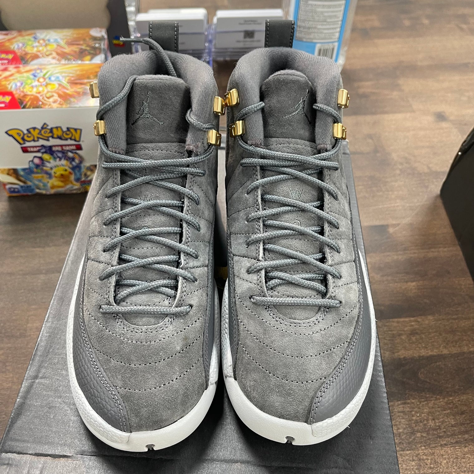 (GS) Dark Grey Jordan 12