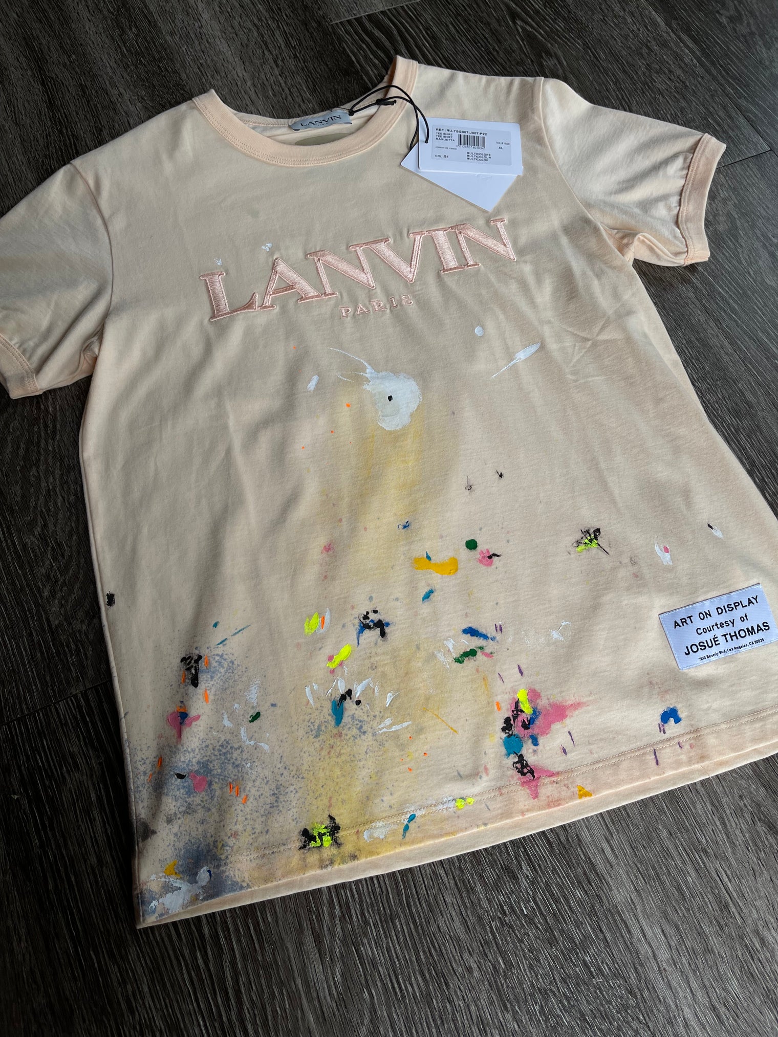 Gallery Dept. x Lanvin Paint Splatter Tee