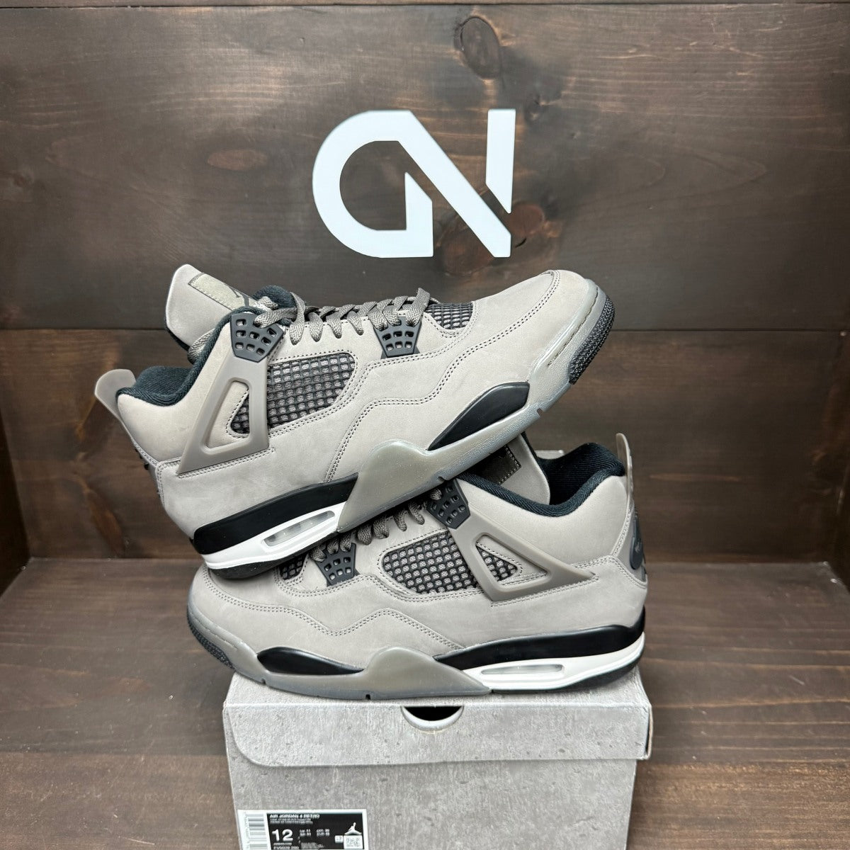 Jordan 4 Retro Cave Stone - Image 1