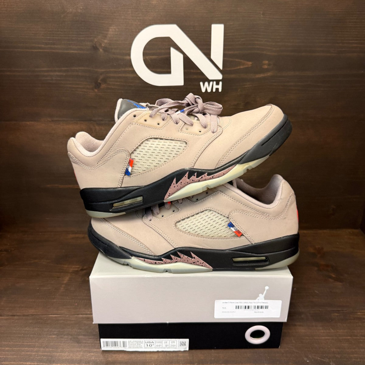 Jordan 5 Retro Low PSG (2022) - Image 1