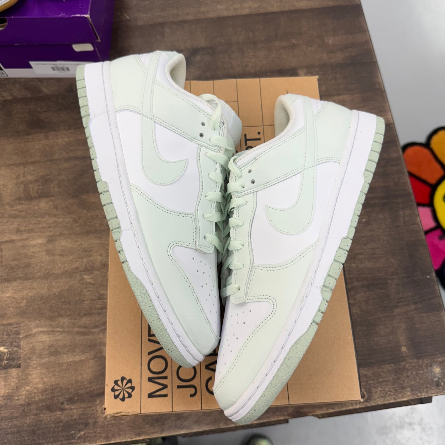 White Mint Nike Dunk Low Next Nature (W) (USED)