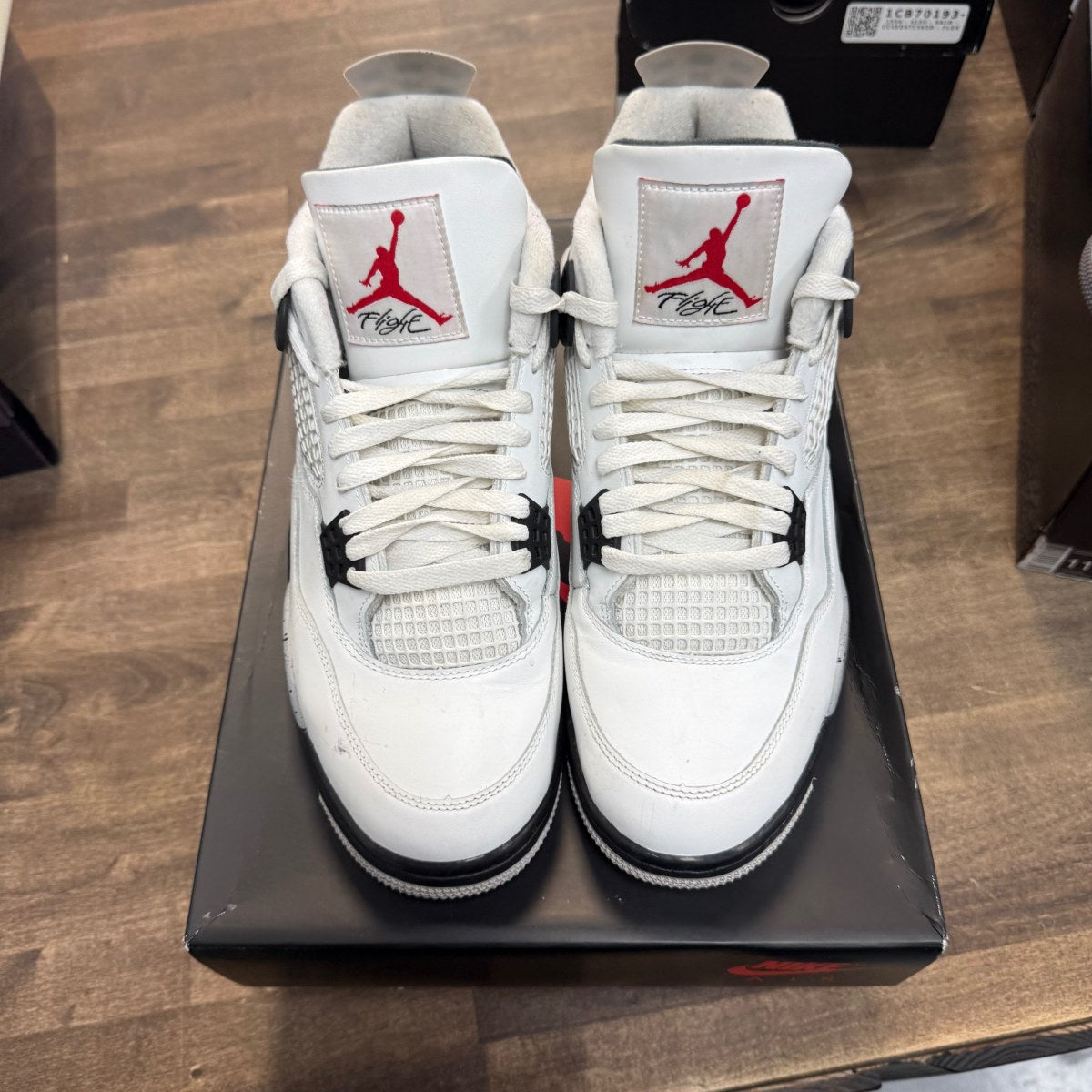 Jordan 4 Retro White Cement (2025) Size 11.5 (Pre-Owned)