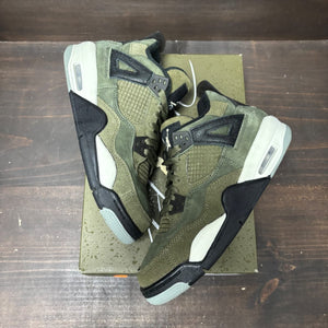 Jordan 4 Retro SE Craft Medium Olive (GS) Size 6.5Y (Pre-Owned) - back
