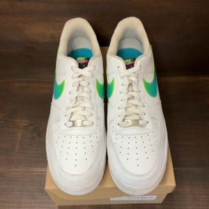 Nike Air Force 1 Low '07 LV8 White Aquamarine Size 13 (Pre-Owned) - Image 3