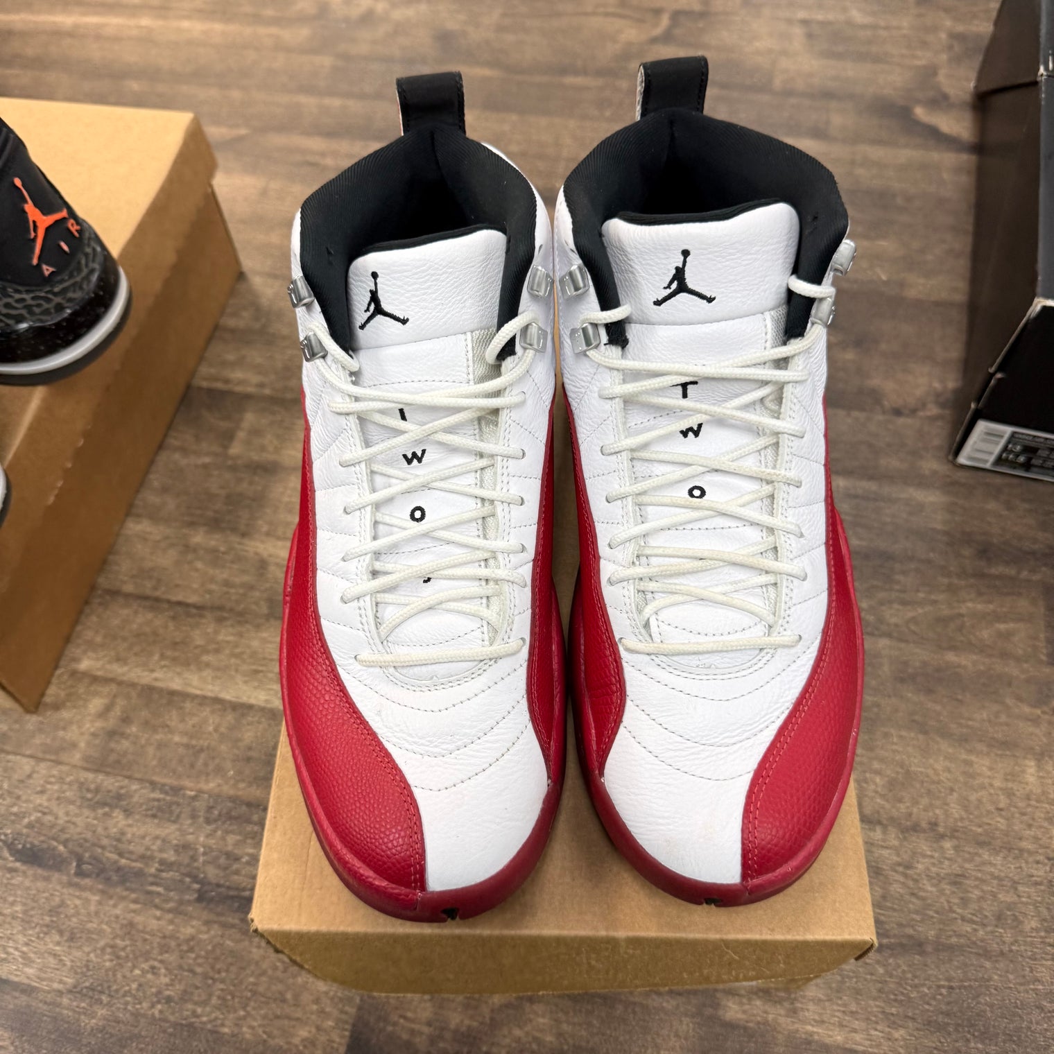 Cherry Jordan 12 Retro (2023) (USED, No Box)