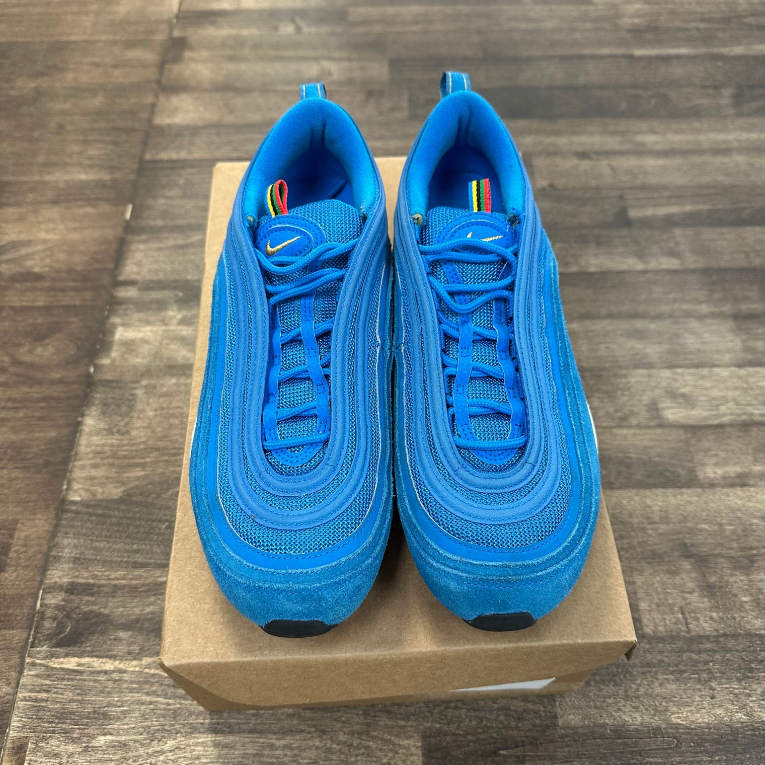 Olympic Rings Pack Blue Air Max 97 (USED, No Box)