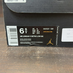 Jordan 11 Retro Low Citrus (2015) (GS) - Image 6
