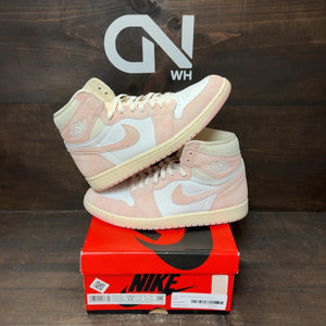 Jordan 1 Retro High OG Washed Pink (Women's) Size 12W (Pre-Owned) - front