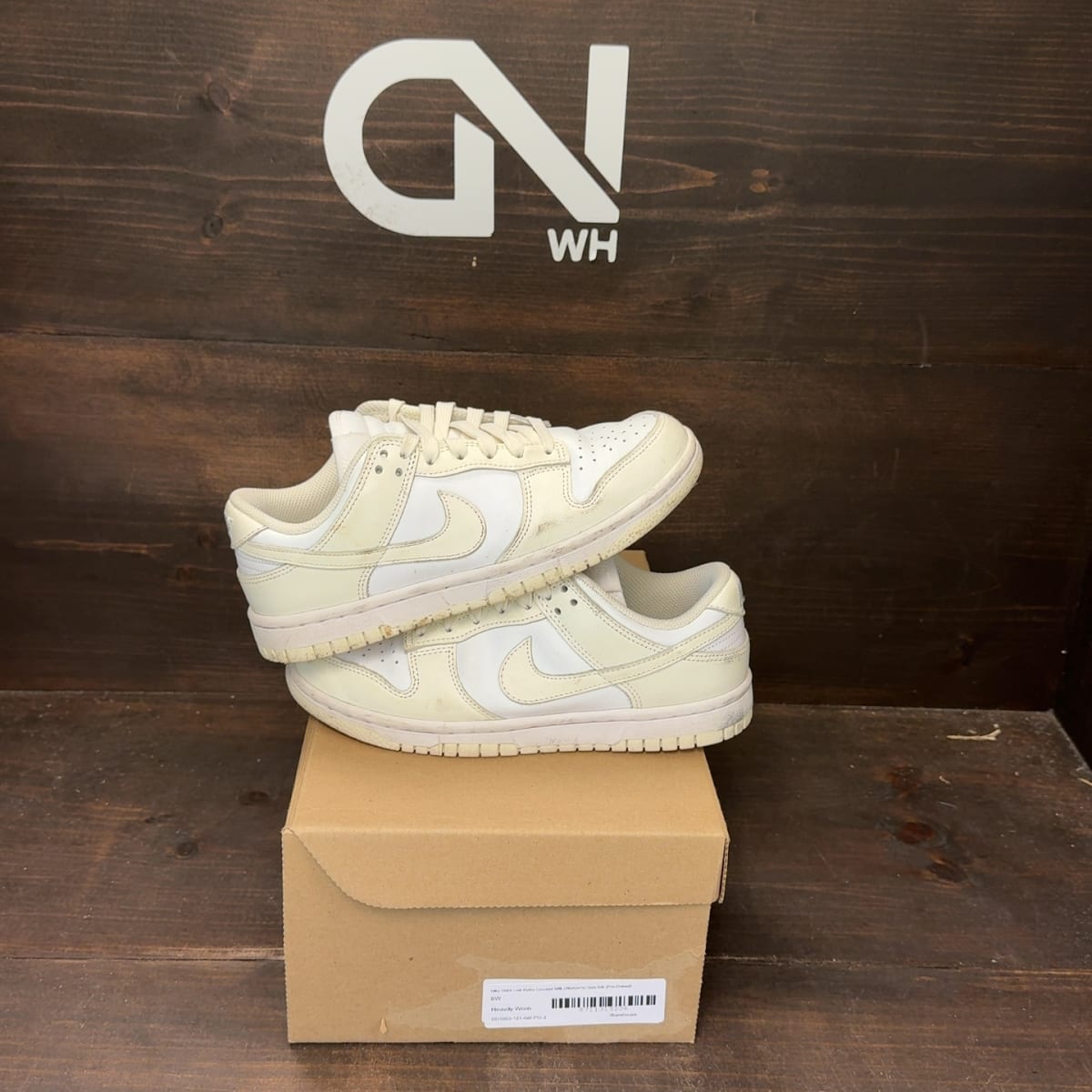 Nike Dunk Low Retro Coconut Milk (Women's) Size 6W (Pre-Owned) - front