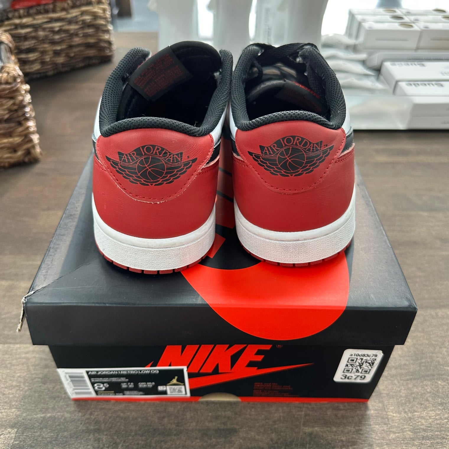 Black Toe Jordan 1 Low (USED)
