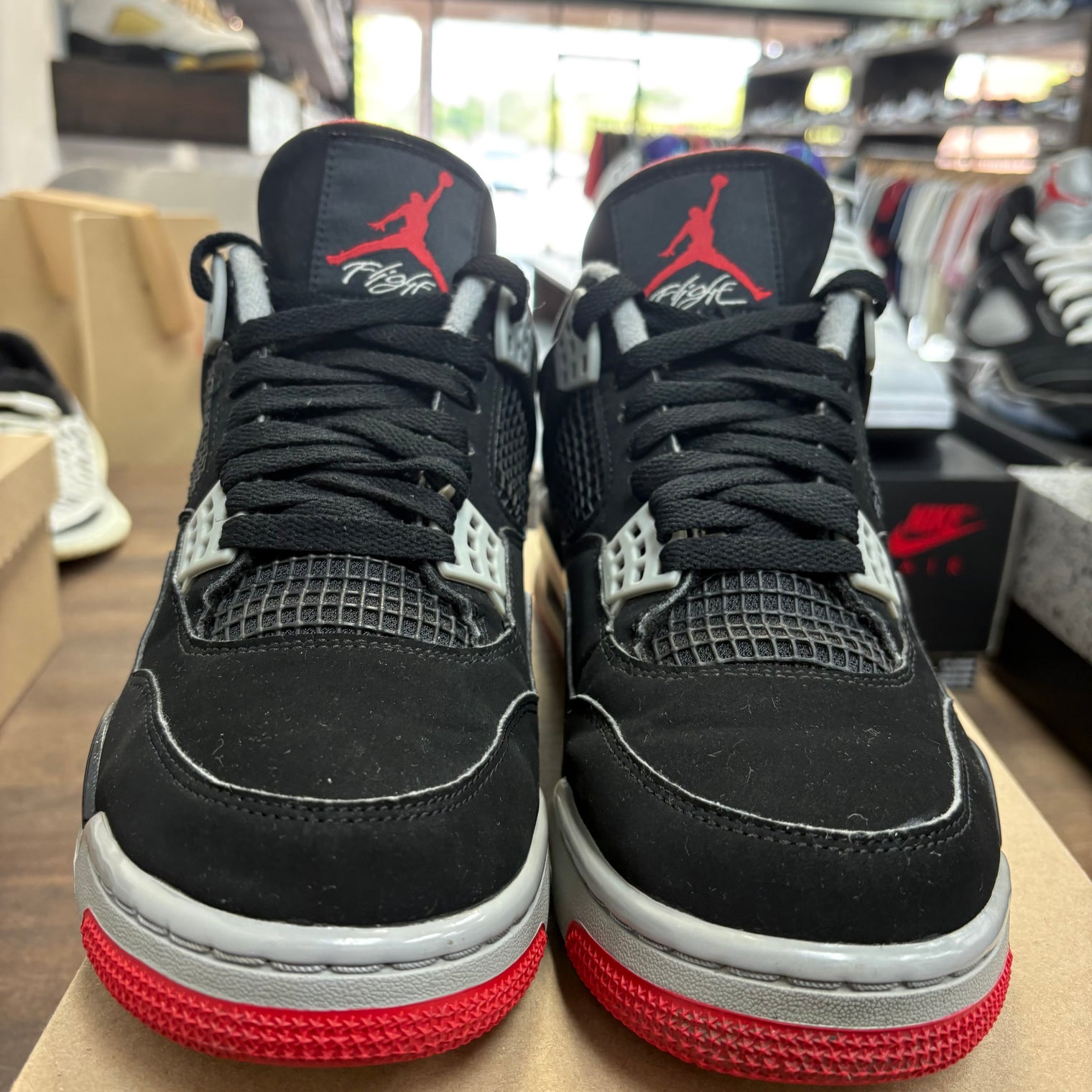Bred Jordan 4 (2019) (USED, No Box)