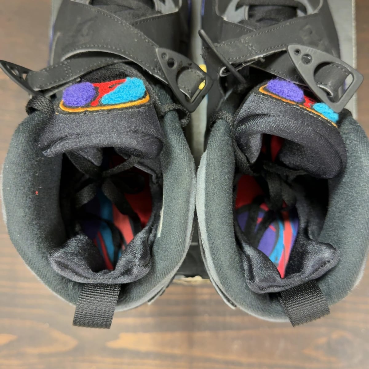 Jordan 8 Retro Aqua (2015) Size 10.5 (Pre-Owned) - aux