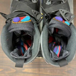 Jordan 8 Retro Aqua (2015) Size 10.5 (Pre-Owned) - aux