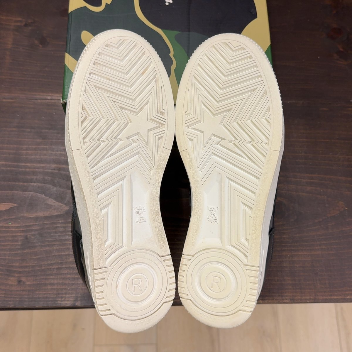 A Bathing Ape Bape Sta Icon M2 Black Size 10 (Pre-Owned) - aux