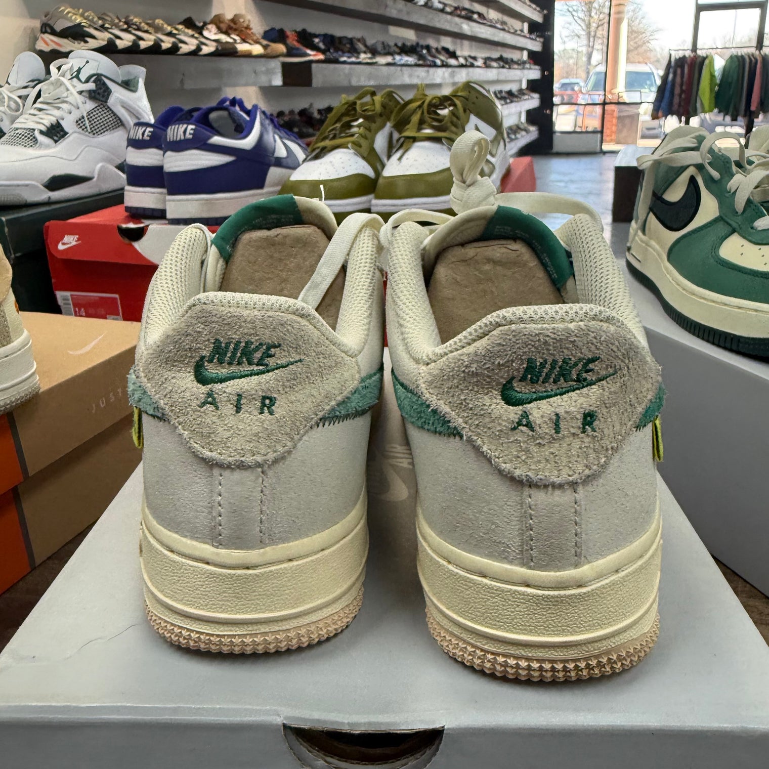 Nike Air Force 1 Low Test Of Time Sail Green (GS) (USED)