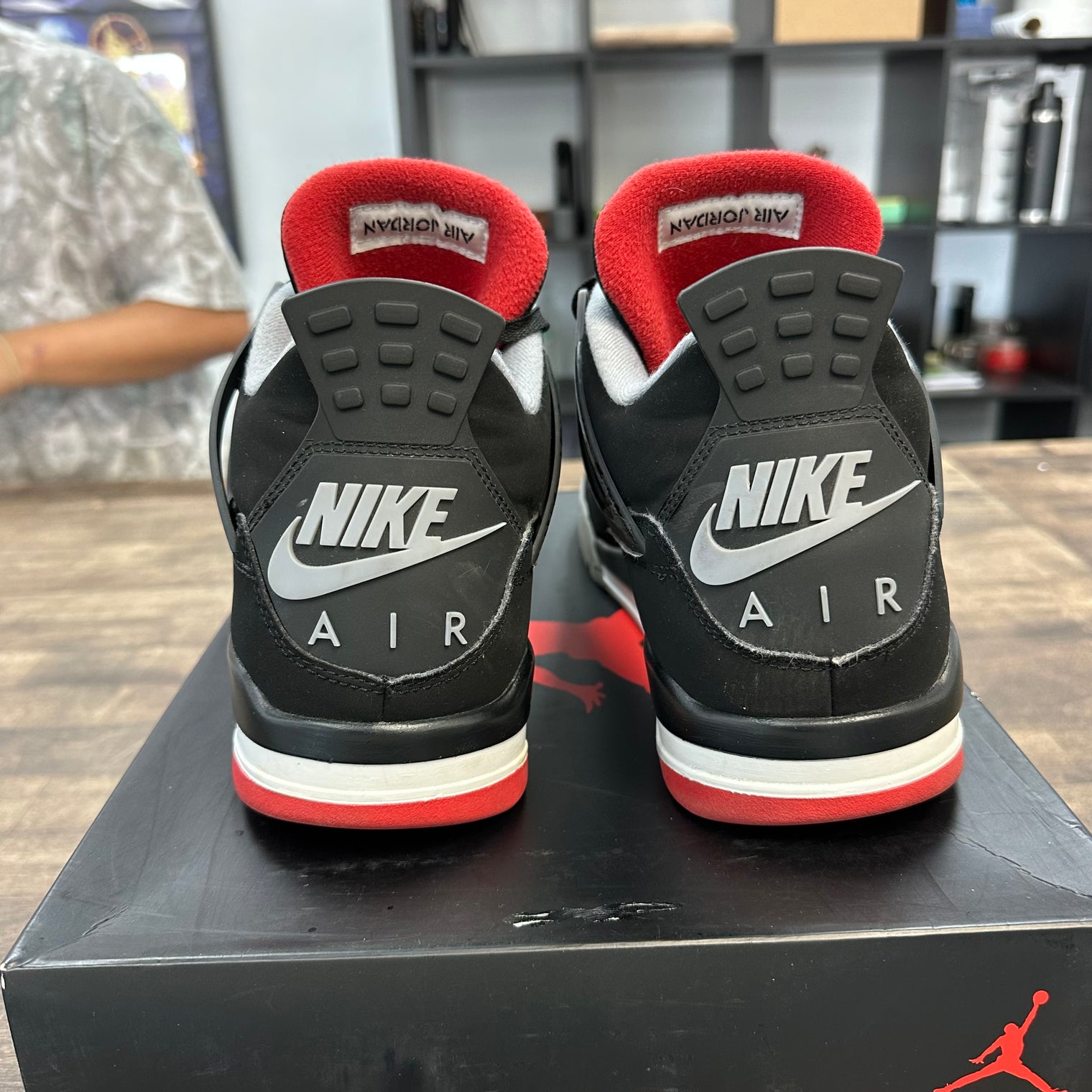 (GS) Bred Jordan 4 (2019) (USED, No Box)