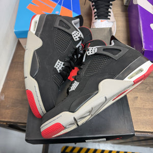 Jordan 4 Retro Bred (2019) Size 11.5 (Pre-Owned) - Image 1