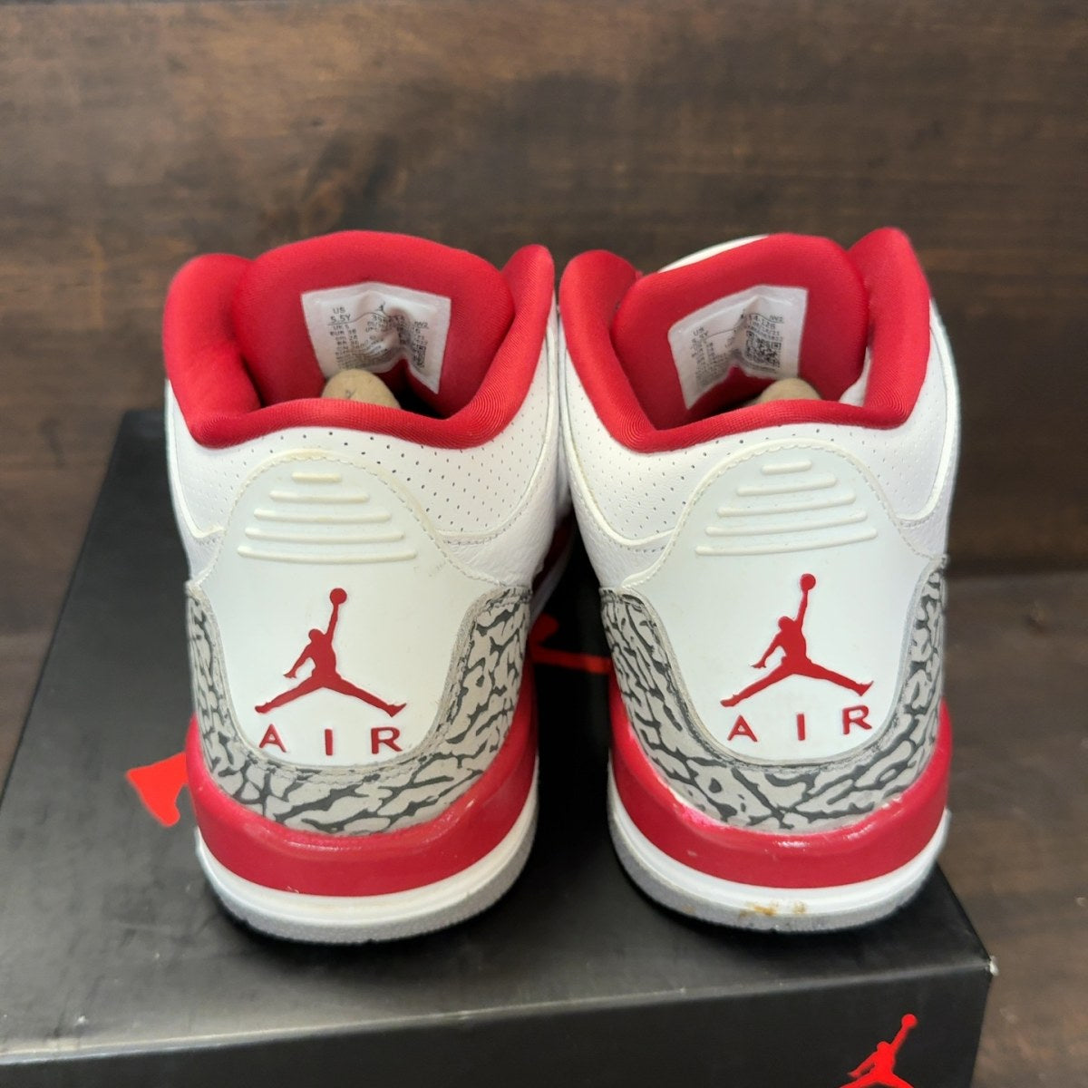 Jordan 3 Retro Cardinal (GS) - Image 4