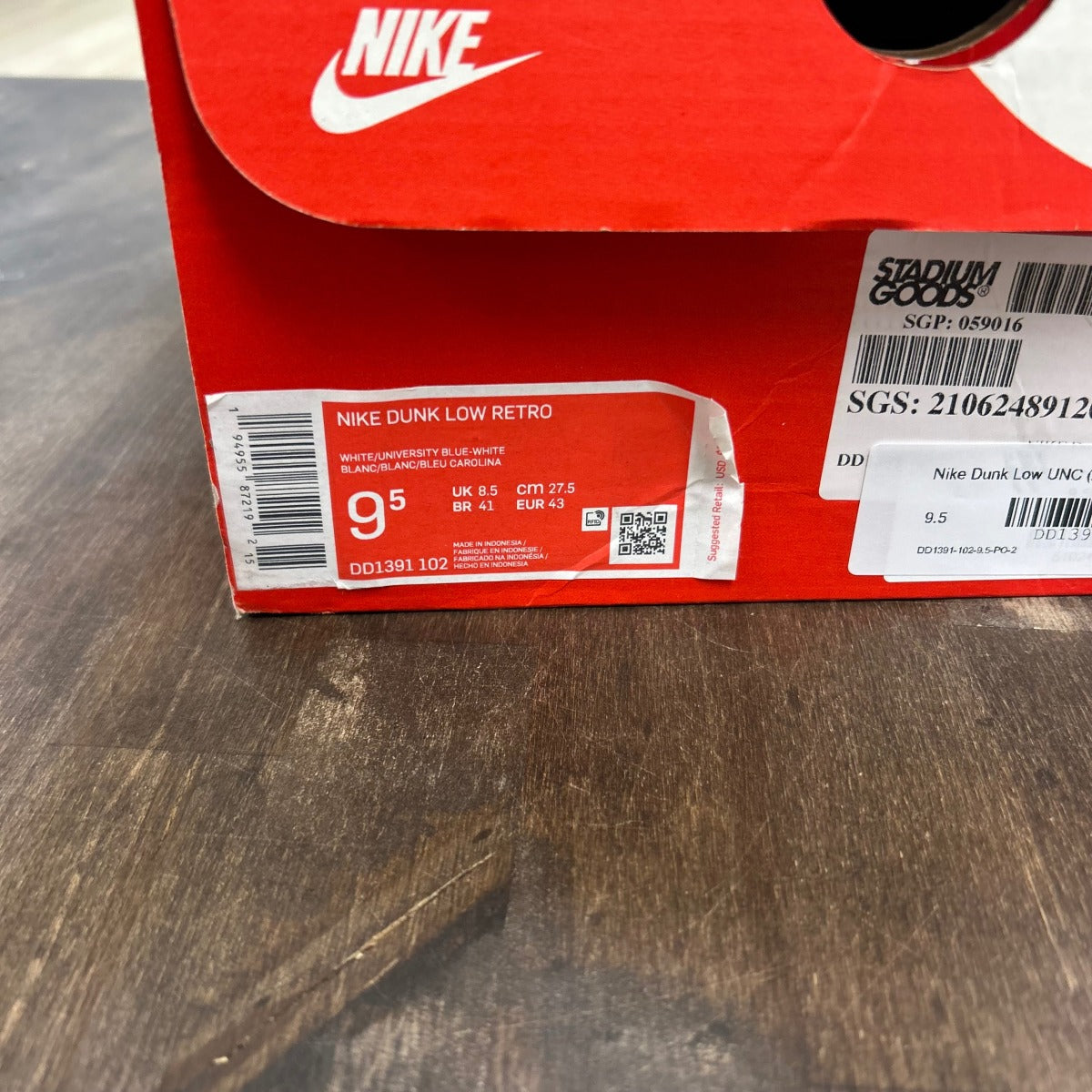 Nike Dunk Low UNC (2021) - Image 6