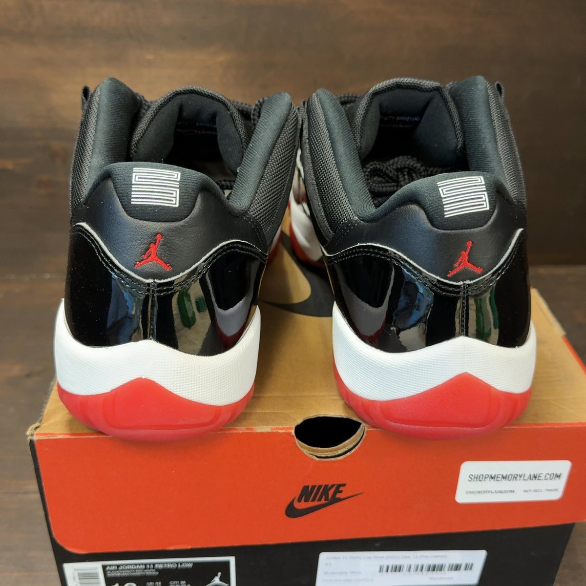 Jordan 11 Retro Low Bred (2025) Size 13 (Pre-Owned) - aux