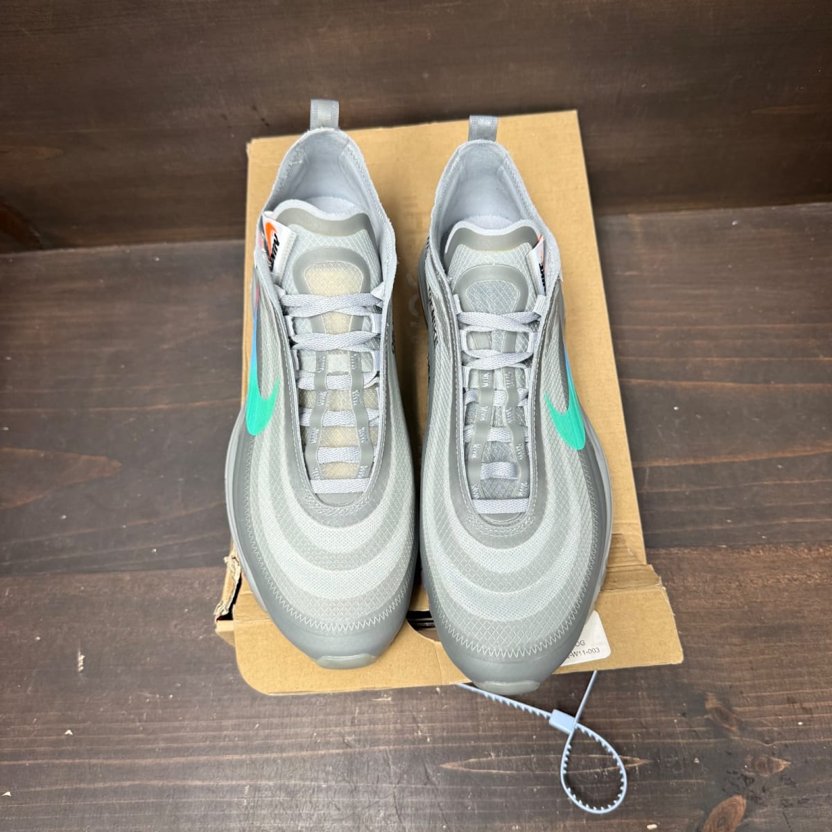 Nike Air Max 97 Off-White Menta Size 9 (Pre-Owned) - back